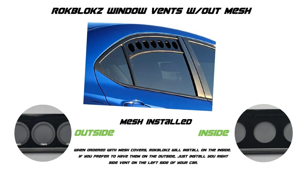 Ford Ranger 2019-2023 Window Vents 2