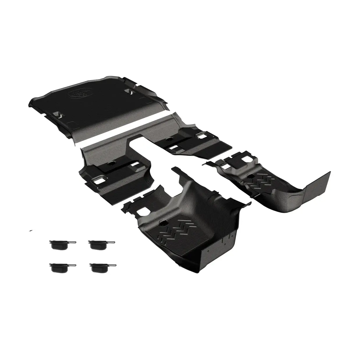 Floor Kit - 11-18 Wrangler Jk (2Dr) B1009715-Blk1-Aa 1