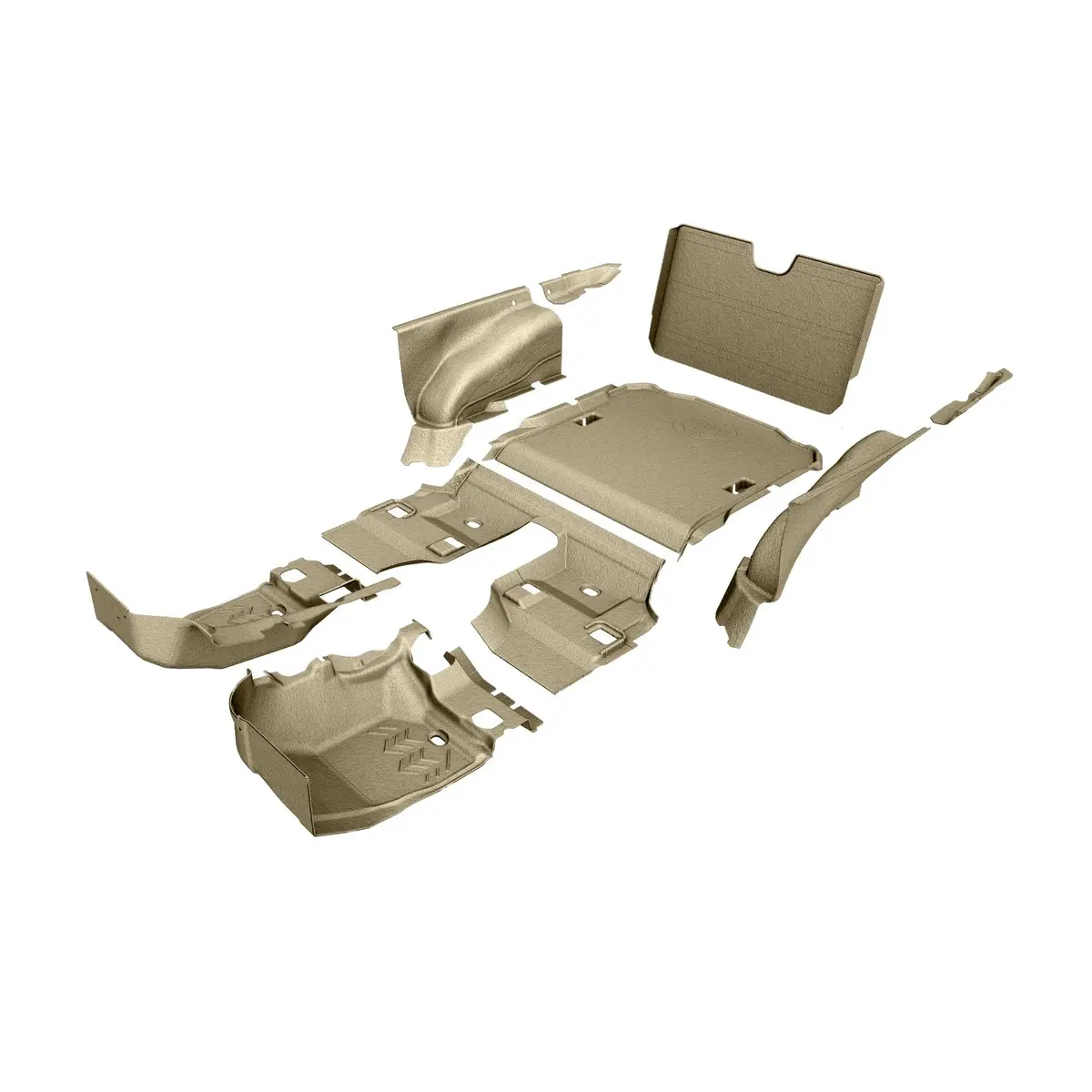 Full Vehicle Kit- 11-18 Wrangler Jk (2Dr) B1013644-Brn1-Aa 1