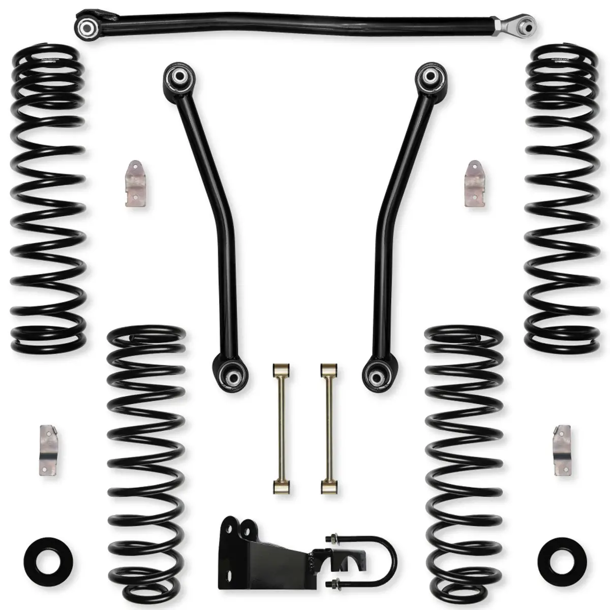 Jku 2.5" Adventure System No Shocks Jk25as-4 1