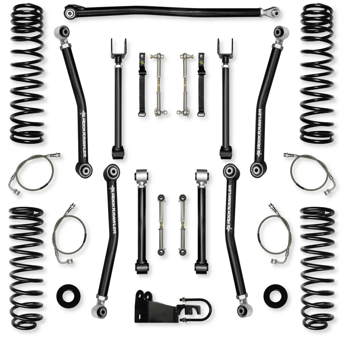 Jku 2.5" Adventure - X Mid-Arm System No Shocks Jk25axm-4 1