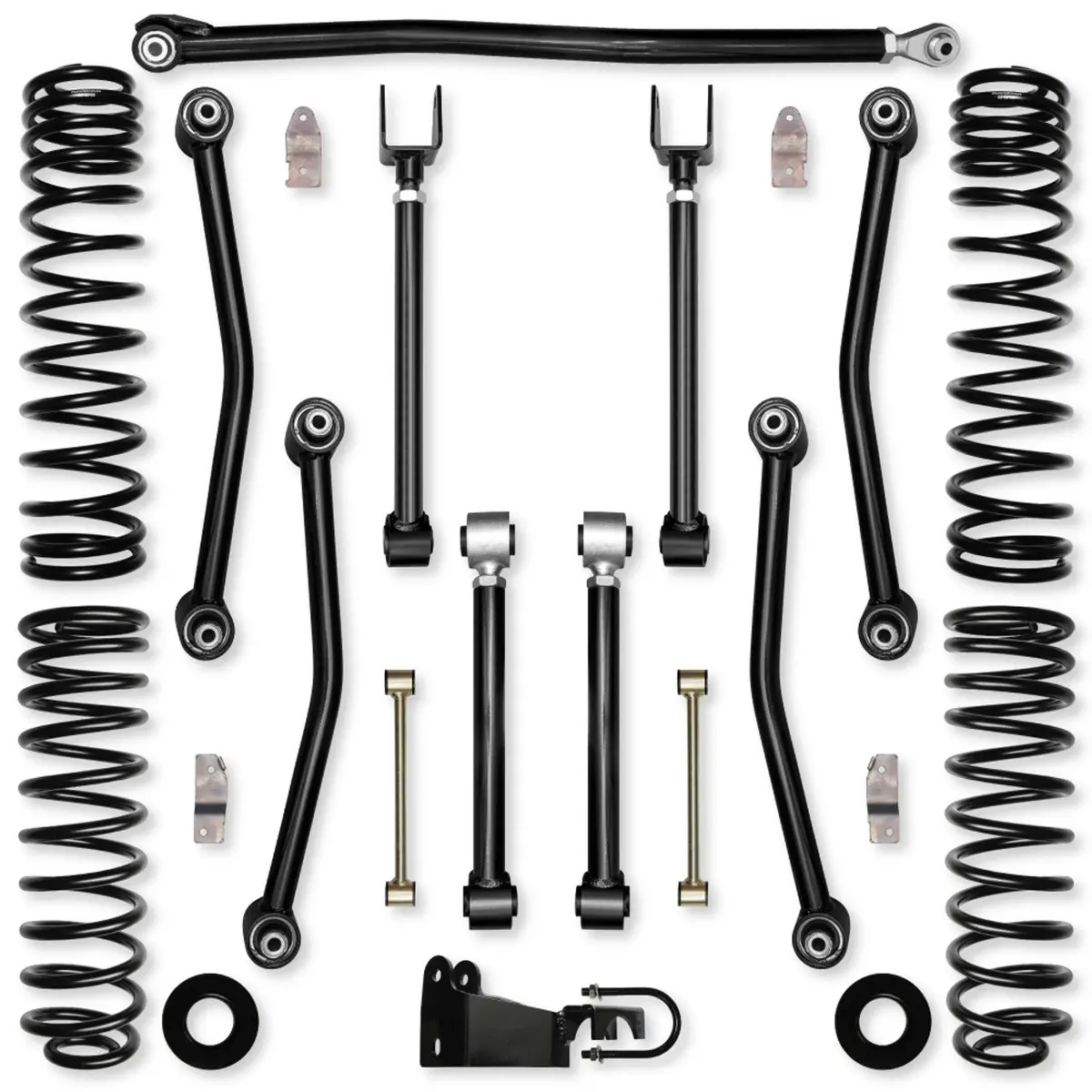 Jku 2.5" Ultimate Adventure System No Shocks Jk25ua-4 1
