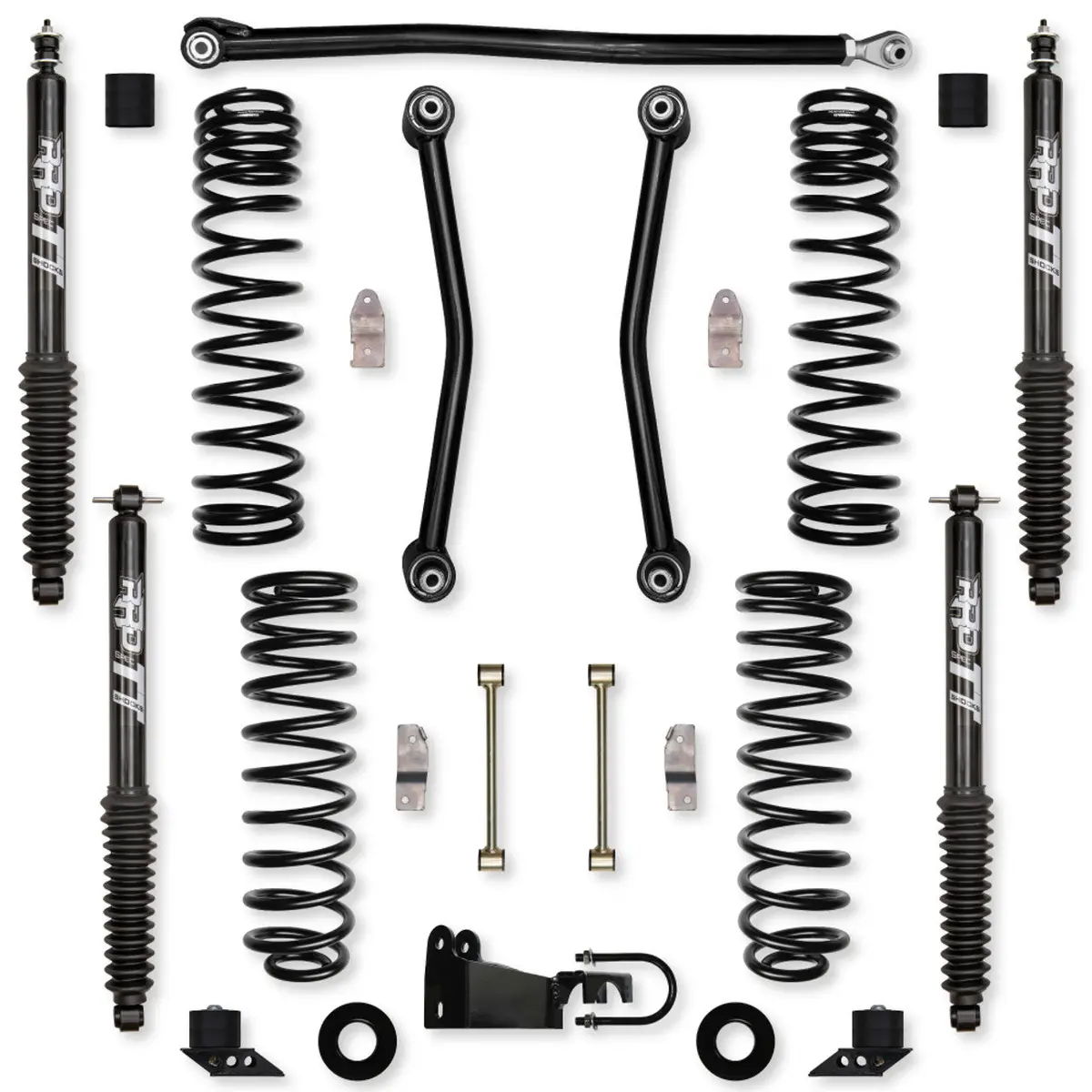 Jku 3.5" Adventure System Twin Tube Shocks Jk35as-4Tt 1