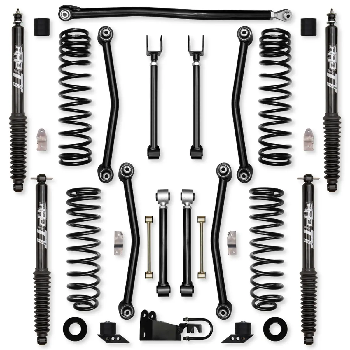 Jku 3.5" Ultimate Adventure System Twin Tube Shocks Jk35ua-4Tt 1