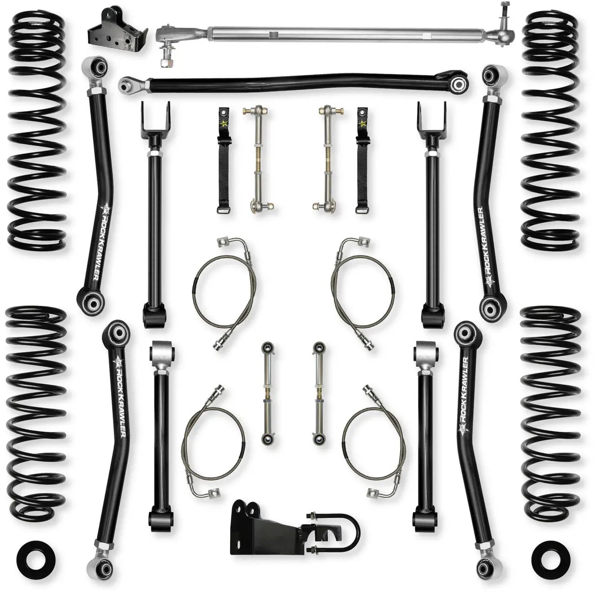 Jku 4.5" Adventure - X Mid-Arm System No Shocks Jk45axm-4 1