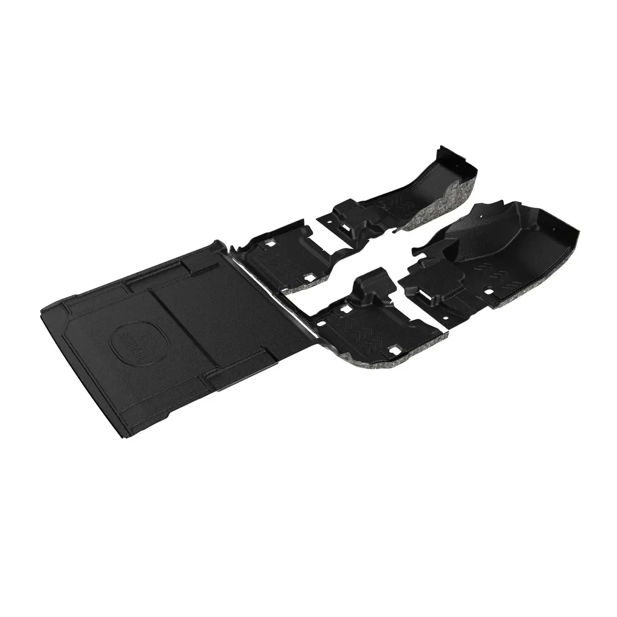Floor Kit - 18-23, 24-Current Wrangler Jl (2Dr) B1009724-Blk1-Aa 1