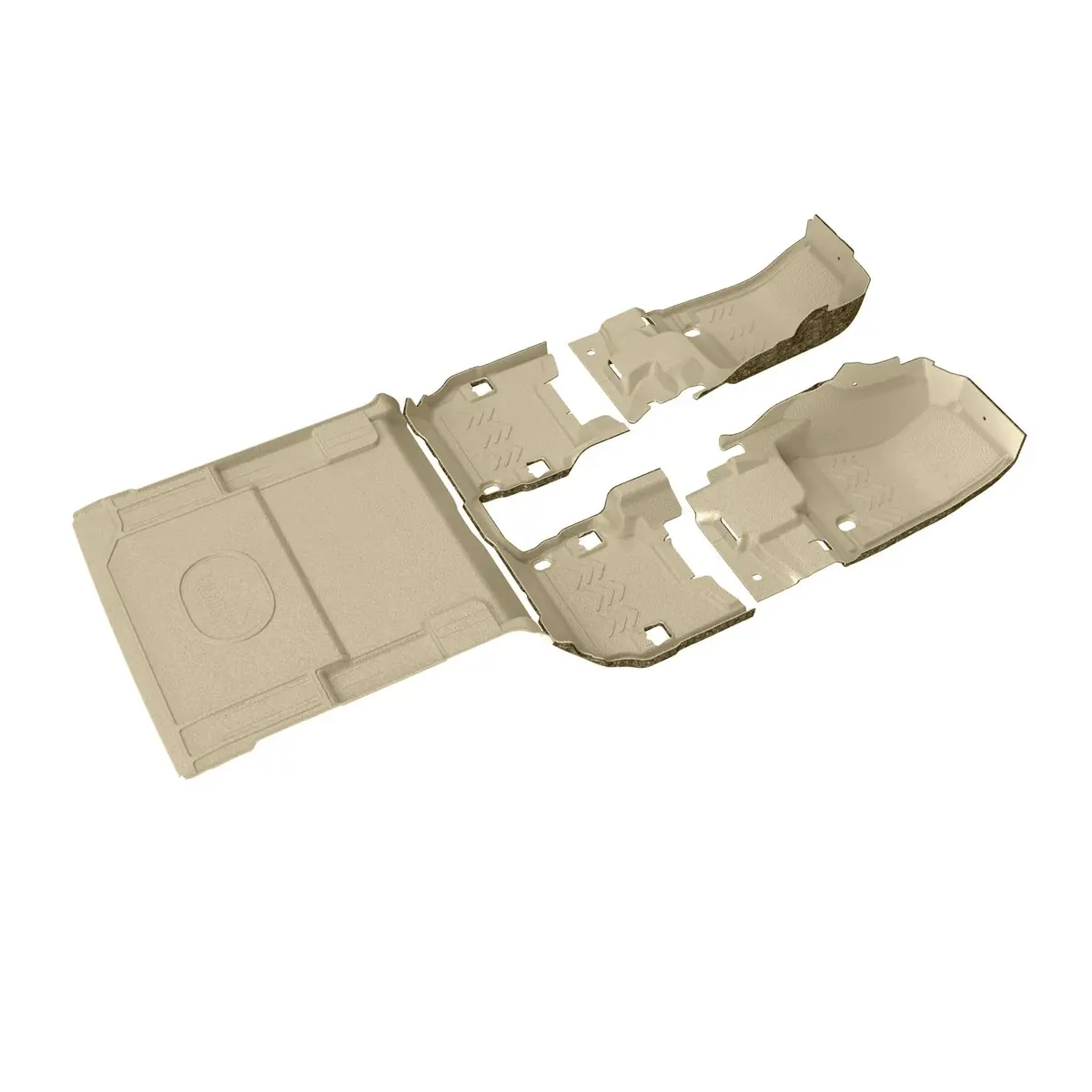 Floor Kit - 18-23, 24-Current Wrangler Jl (2Dr) B1009724-Brn1-Aa 1
