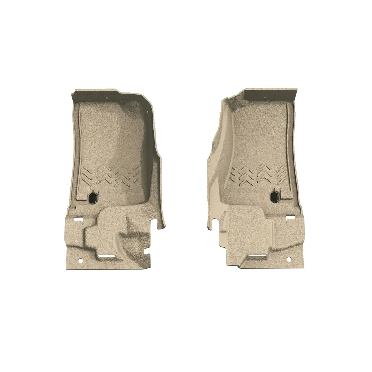 Front Flooring - 18-23, 24- Current Wrangler Jlu (4Dr) B1009733-Brn1-Aa 1