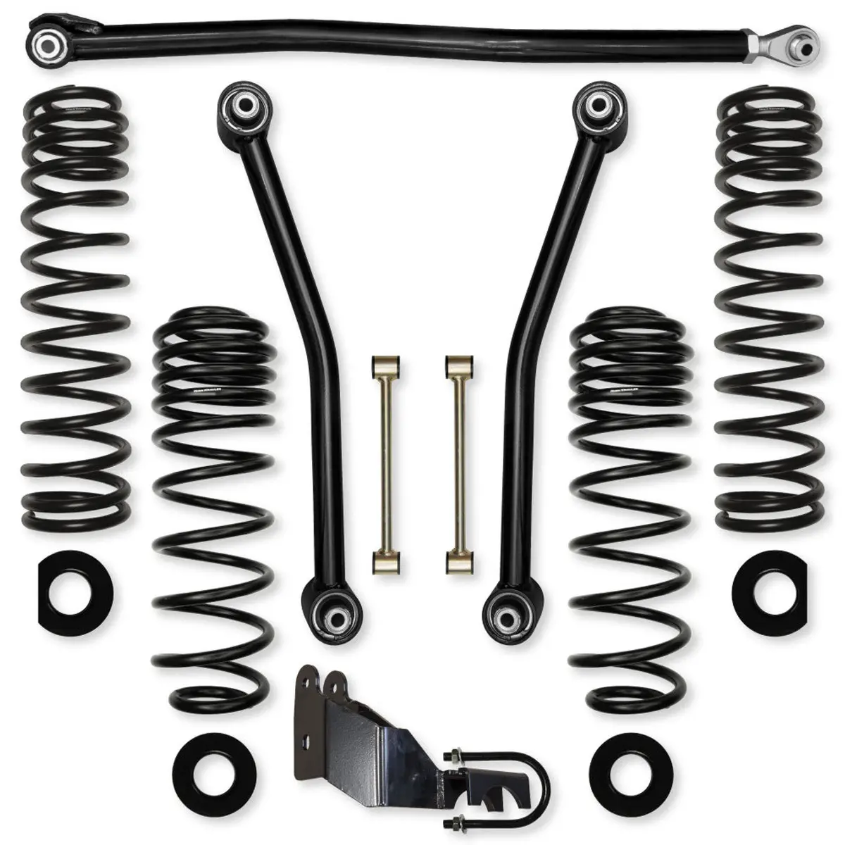 Jlu 2.5" Adventure Mid-Arm System No Shocks Jl25as-4 1
