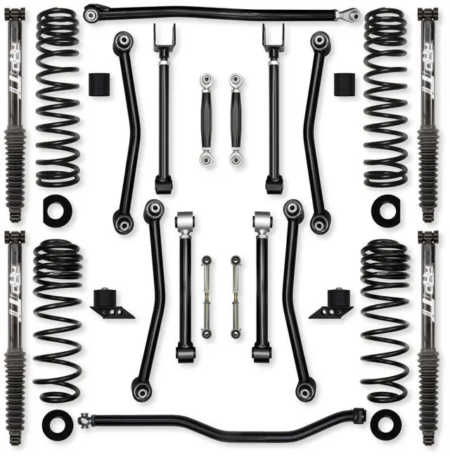 Jlu 2.5" Ultimate Adventure 392 Mid-Arm System Twin Tube Shocks Jl25ua-392Tt 1