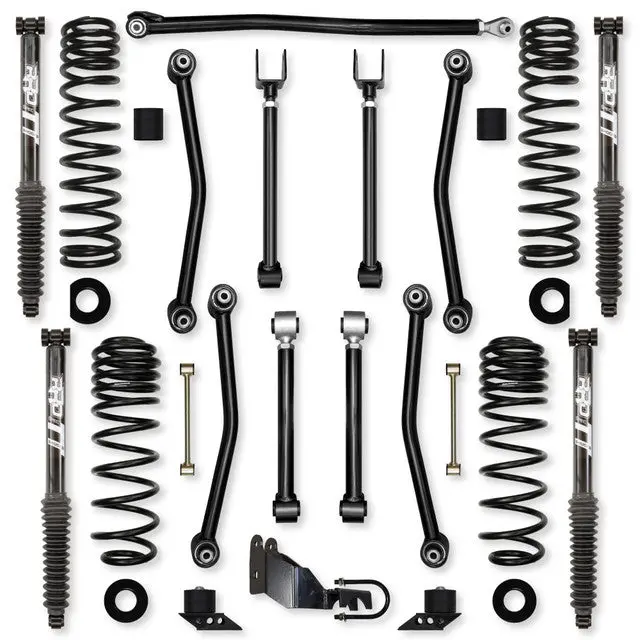 Jlu 2.5" Ultimate Adventure Mid-Arm System Twin Tube Shocks Jl25ua-4Tt 1