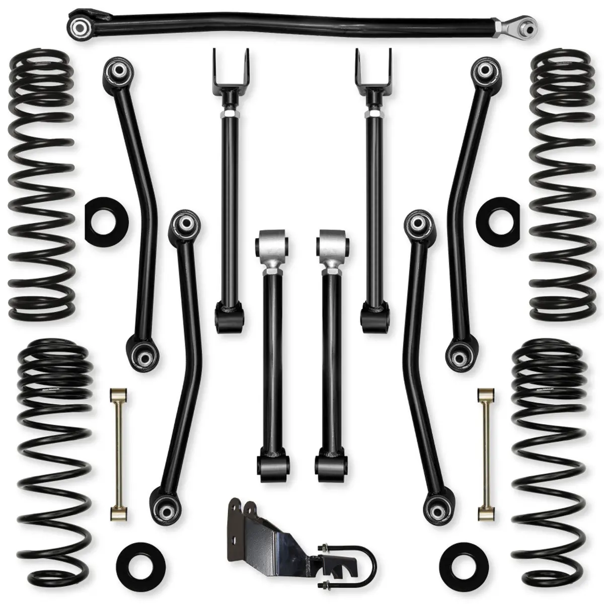 Jlu 2.5" Ultimate Adventure 4Xe Mid-Arm System No Shocks Jl25ua-4Xe 1