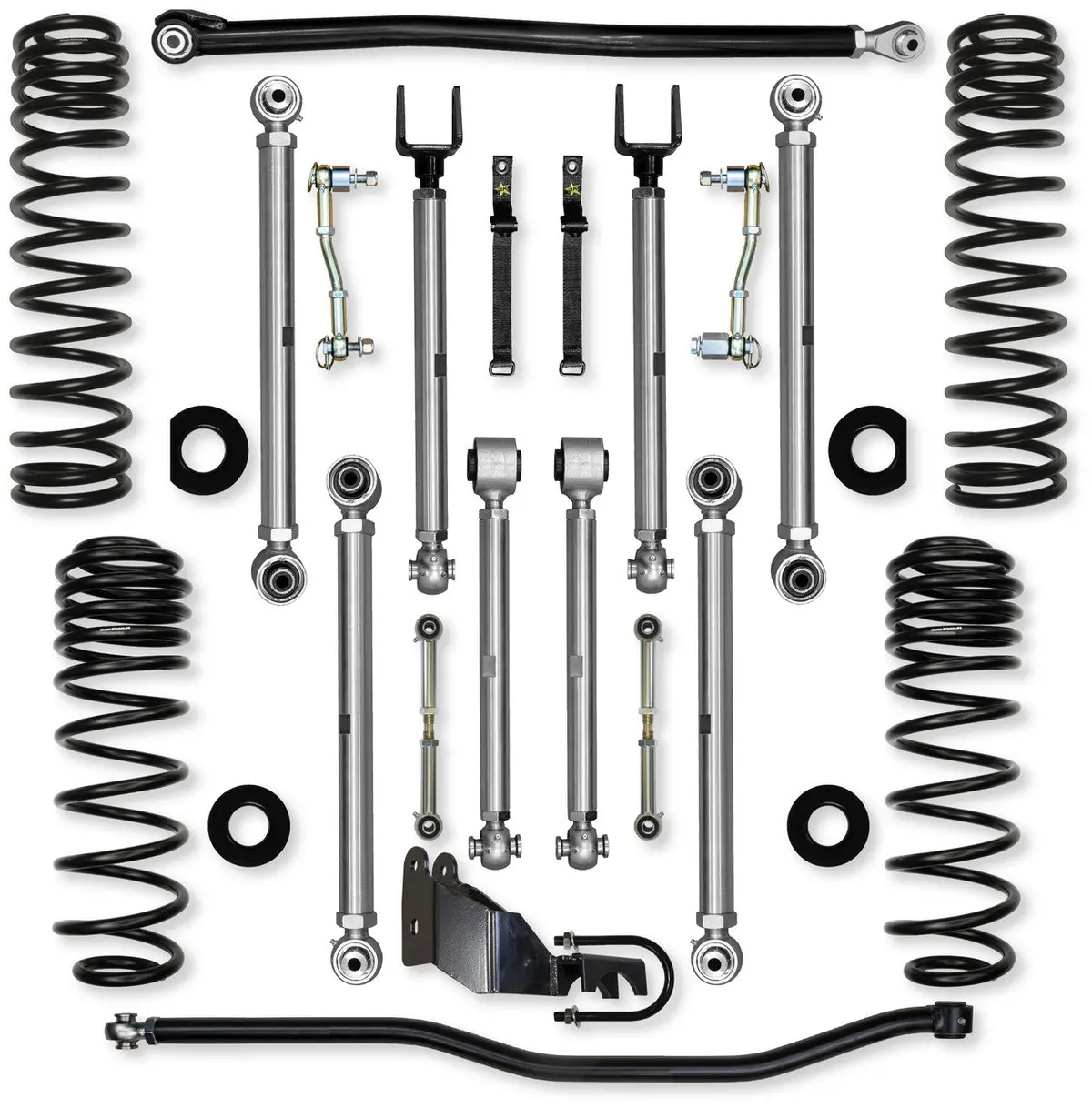 Jlu 2.5" X-Factor Pro Mid-Arm System No Shocks Jl25xfp-4 1