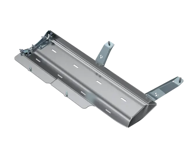 Jlu Muffler & Tip Skid - 4 Door 3.6L, 2.0L, 392 Hemi Aluminum Jl4118 1