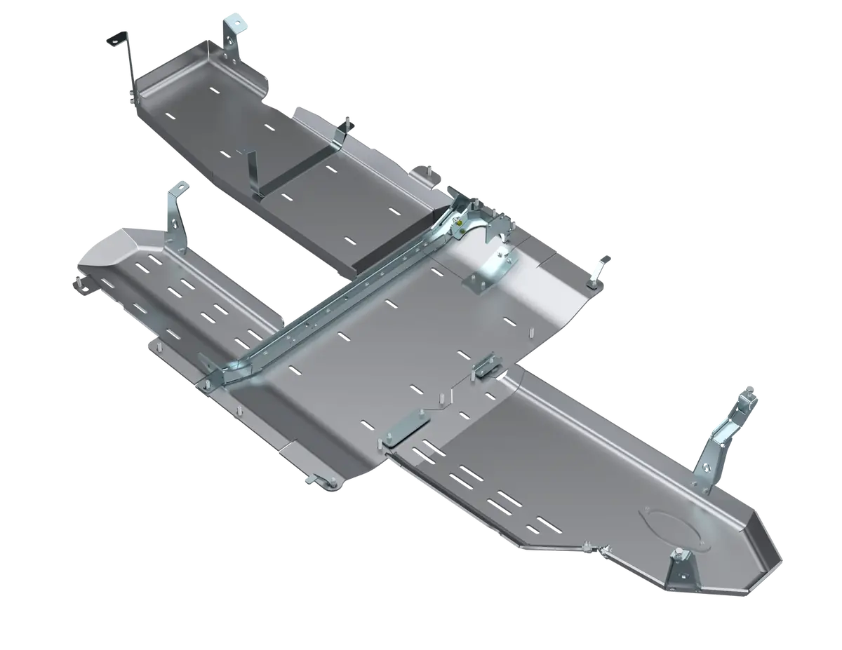 Jlu Full Bellypan With Oil Door - 4 Door 3.0L Diesel Aluminum Jl4169 1