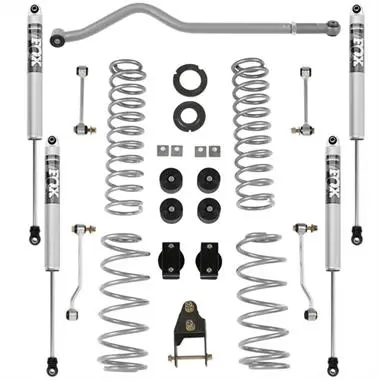Rubicon Express 3.5/4.5 Inch Standard Coil Lift Kit With Fox Performance Shocks - Jl7142fp 1