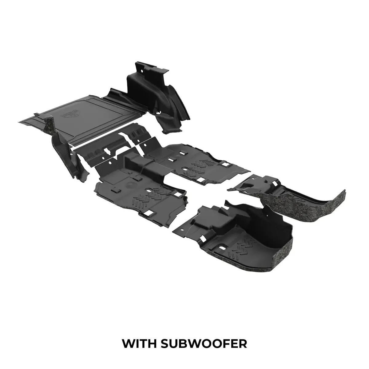 Full Vehicle Kit- 18-23 Wrangler Jlu (4Dr) B1019395-Blk1-Aa 1