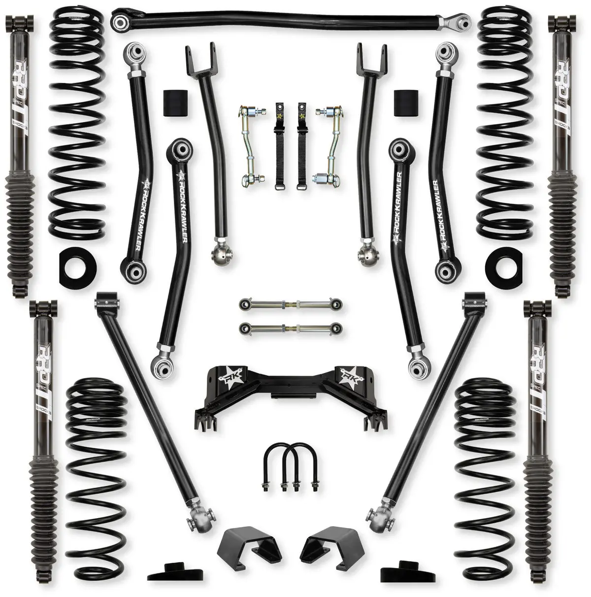 3.0" Pro - X Mid-Arm System Twin Tube Shocks Jt30px - Tt 1