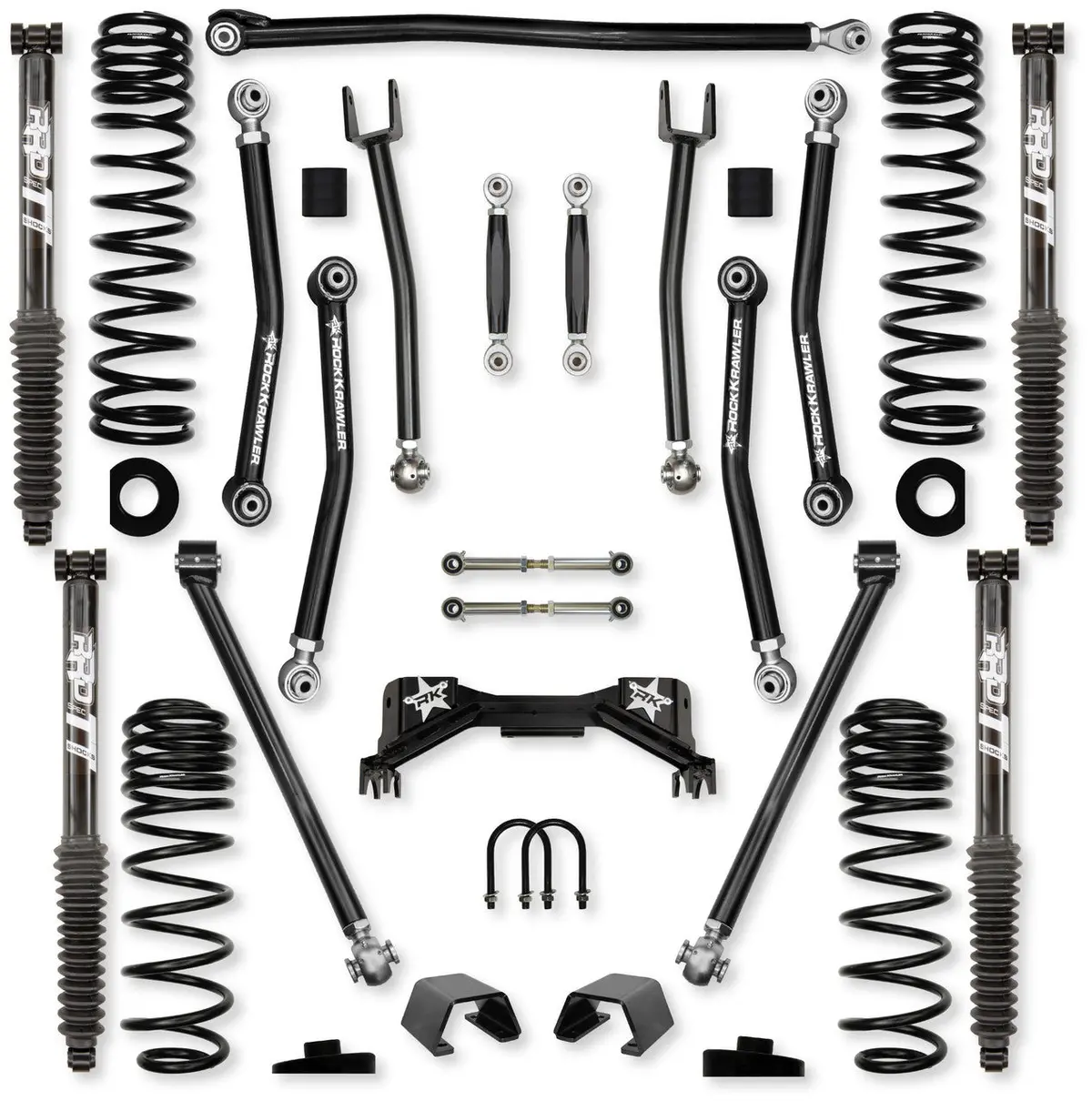 3.0" Pro - X "No-Limits" Mid-Arm System Twin Tube Shocks Jt30pxnl - Tt 1