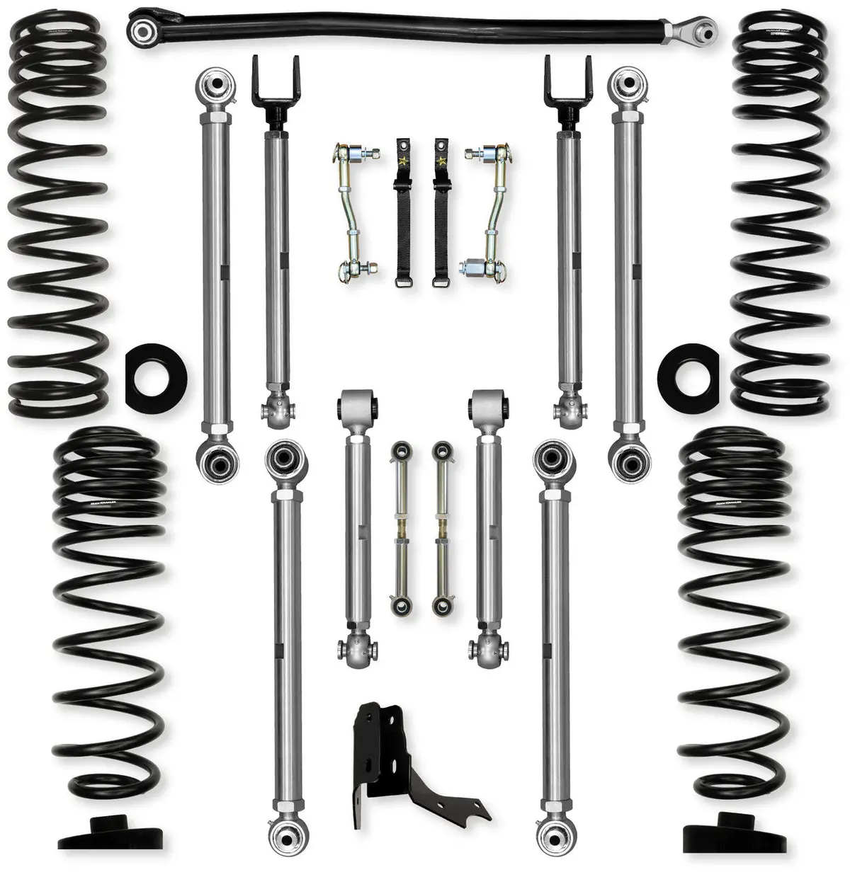3.0" Diesel X-Factor Pro Mid-Arm System No Shocks Jt30xfp-D 1