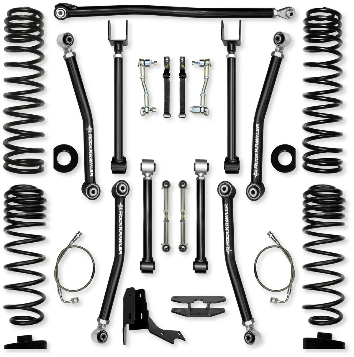 4.5" Adventure - X Diesel Mid-Arm System No Shocks Jt45axm-D 1
