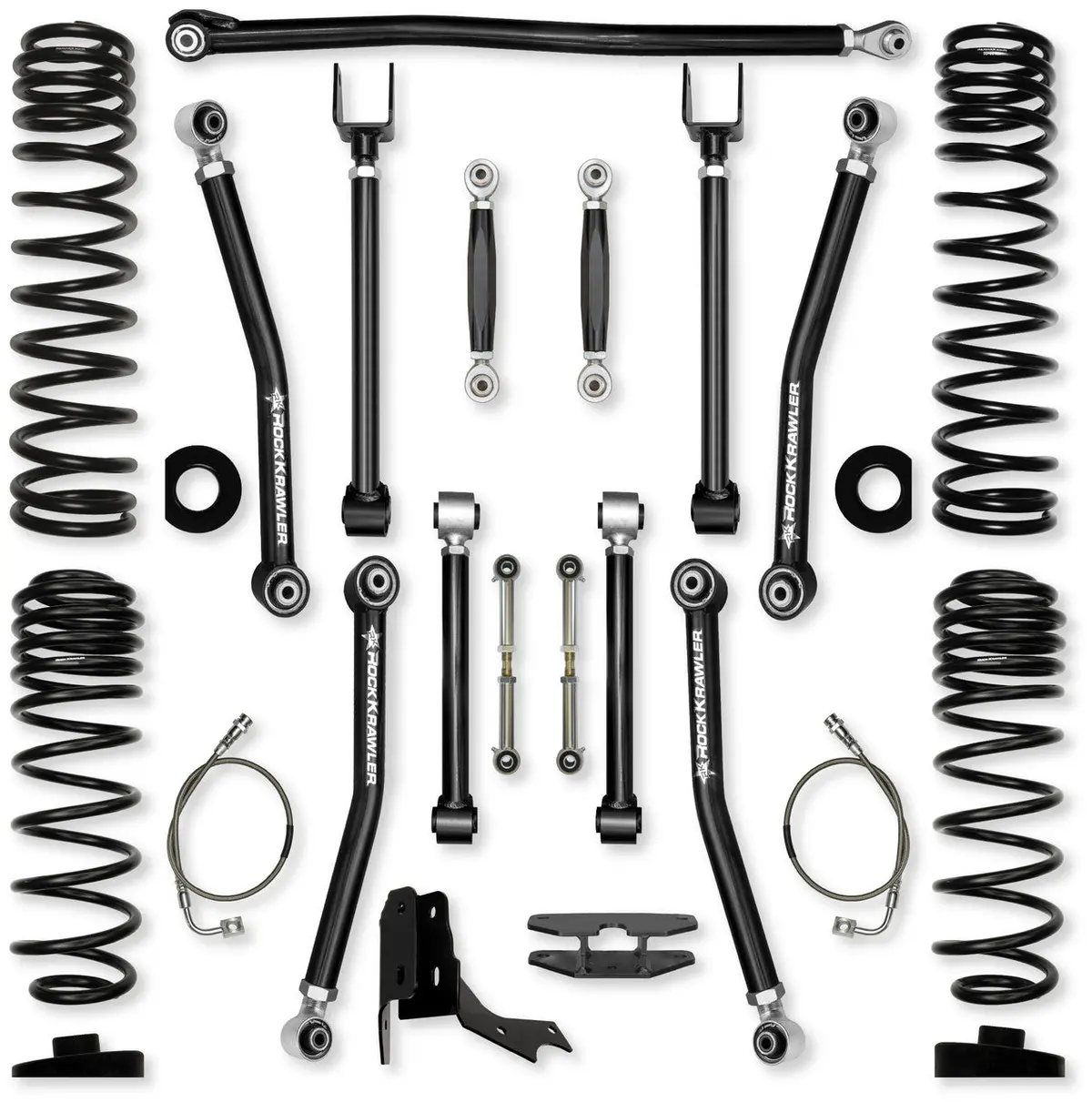 4.5" Adventure - X Diesel "No-Limits" Mid-Arm System No Shocks Jt45axmnl-D 1