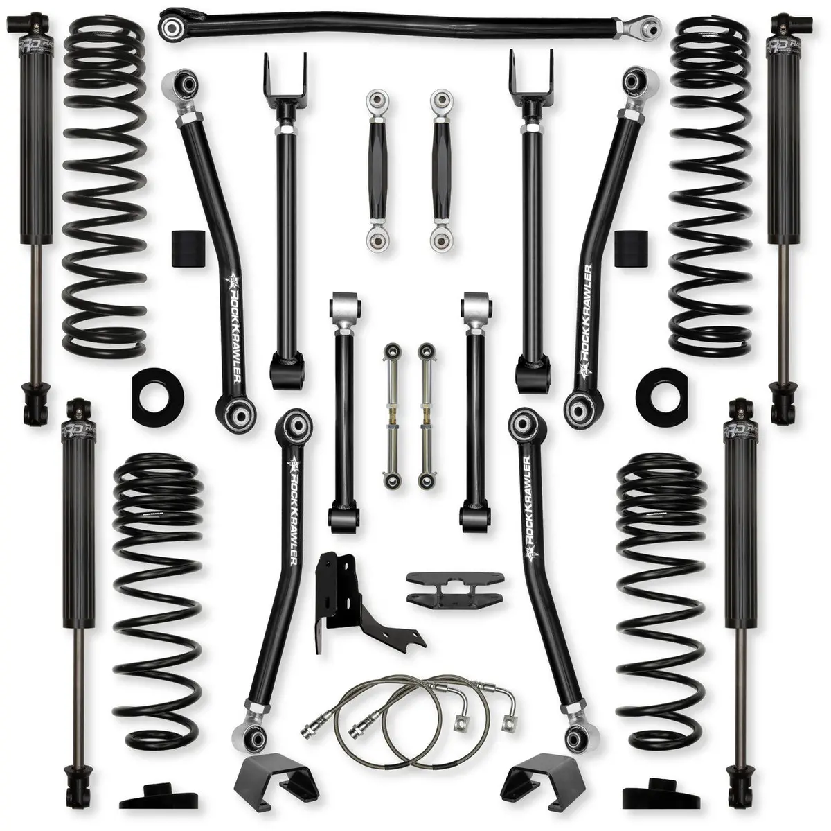 4.5" Adventure - X "No-Limits" Mid-Arm System 2.25" Rrd Shocks Jt45axmnl-S1 1