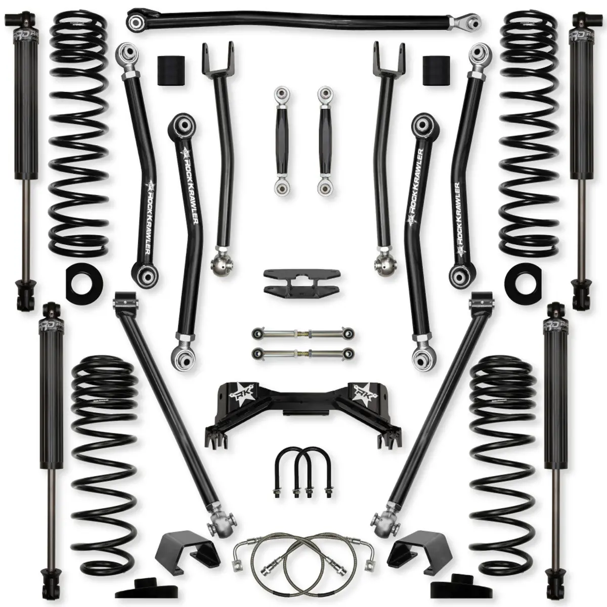 4.5" Pro - X "No-Limits" Mid-Arm System 2.25 Rrd Shocks Jt45pxnl-S1 1