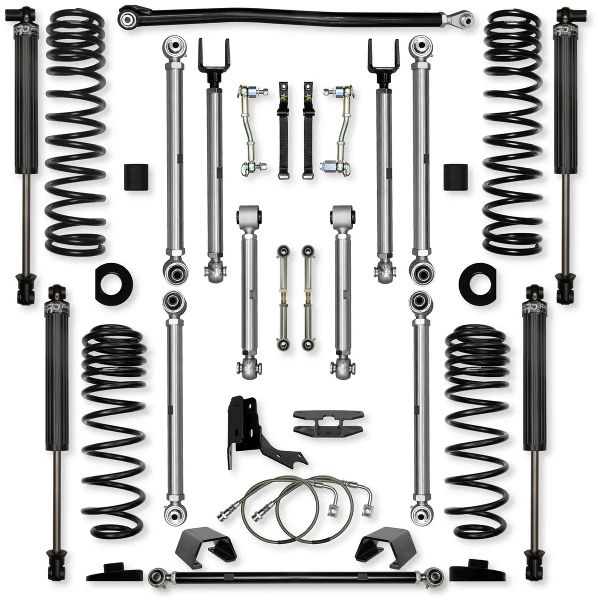 4.5" X-Factor Pro Mid-Arm System 2.25" Rrd Shocks Jt45xfp -S1 1