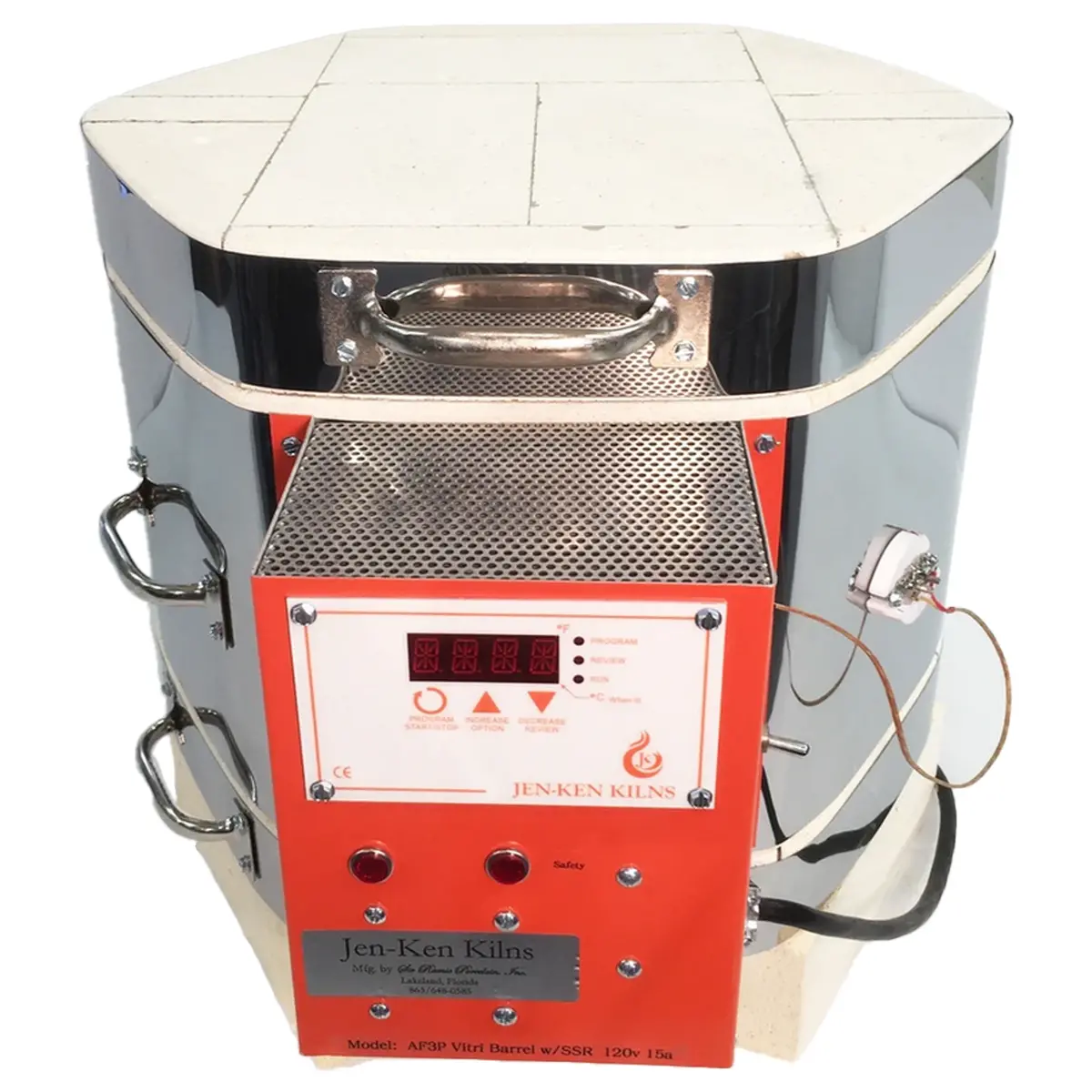 Jen-Ken Kiln - Af3p Vitri Barrel Vitrigraph 1