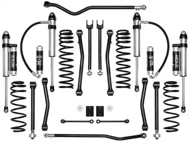 Icon Suspension 2.5" Stage 7 Suspension System With Remote Reservoir Shocks - K22017 1