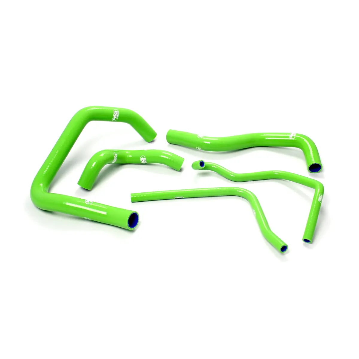 Kawasaki Zx 6R (G1 / G2 / J1 / J2) 1998 - 2002 Samco Sport Silicone Hose Kit  & Stainless Hose Clips Kaw-1 1