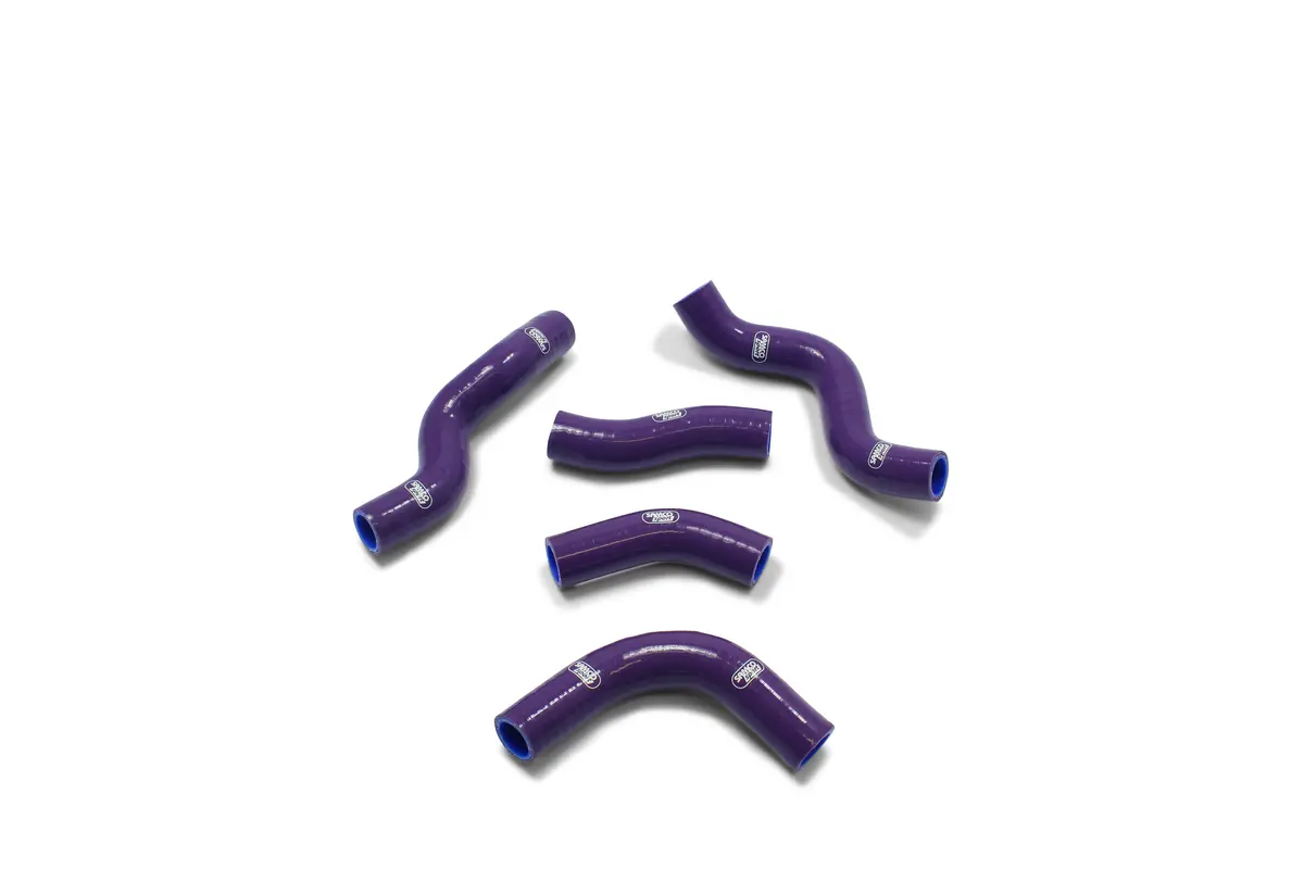 Kawasaki Z 750 2004 - 2006 Samco Sport Silicone Hose Kit & Stainless Hose Clips Kaw-36 1