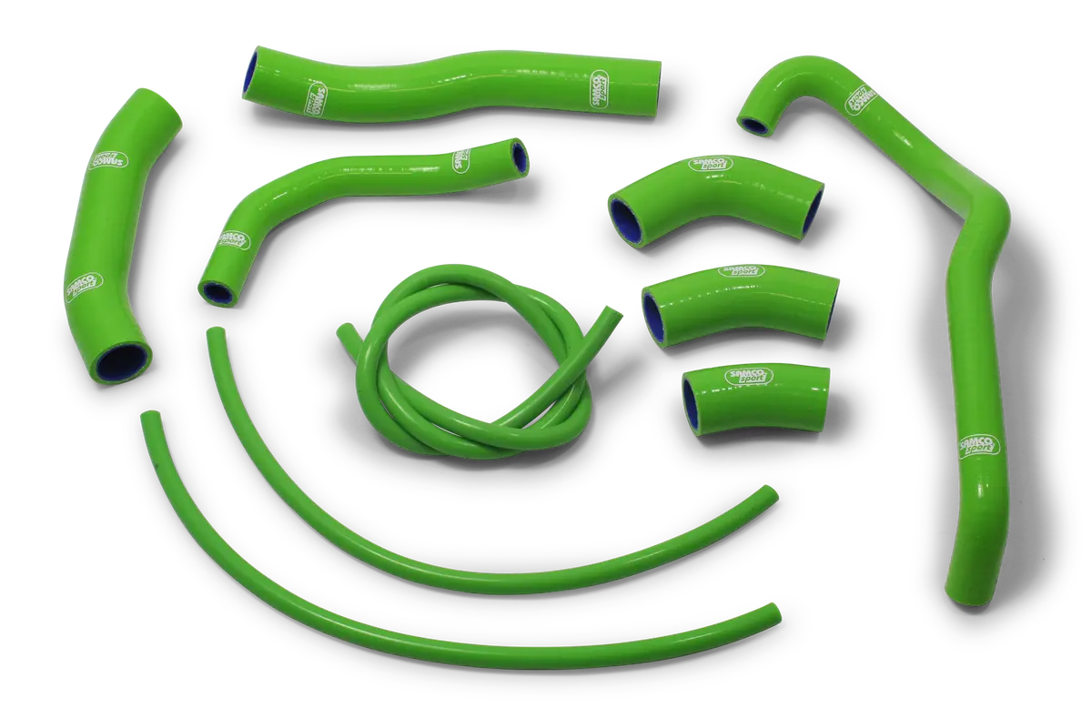 Kawasaki Zh2 2022 - 2024 Samco Sport Silicone Hose Kit  & Stainless Hose Clips Kaw-102 1