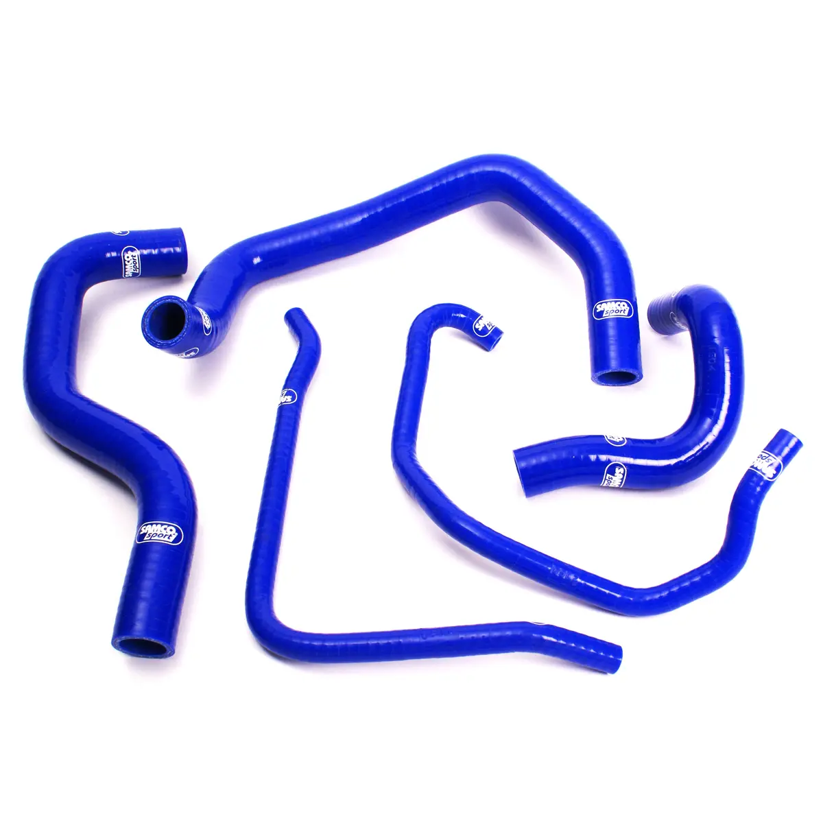 Kawasaki Zx 6R (B1 / B2) 2003 - 2004 Samco Sport Silicone Hose Kit  & Stainless Hose Clips Kaw-19 1
