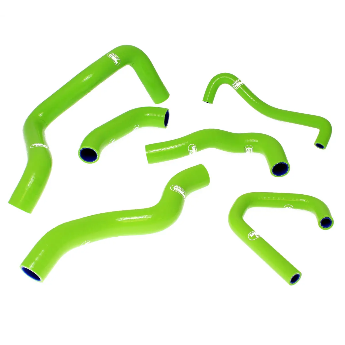 Kawasaki Zx 6R 2009 - 2024 Samco Sport Silicone Hose Kit  & Stainless Hose Clips Kaw-31 1