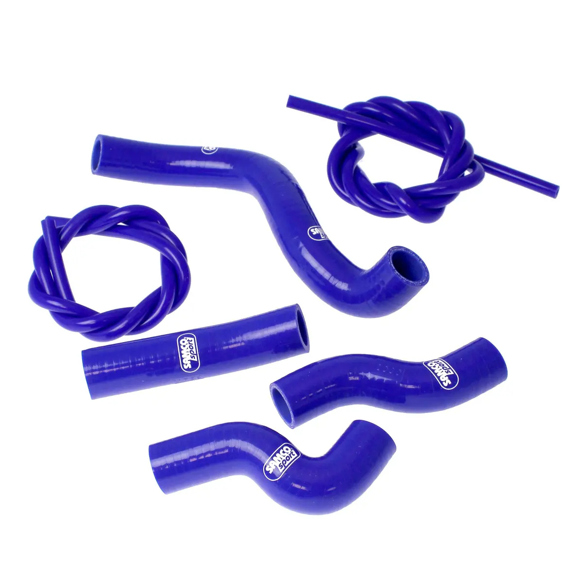 Kawasaki Z 750 / 750 R 2007 - 2012  Samco Sport Silicone Hose Kit  & Stainless Hose Clips Kaw-48 1
