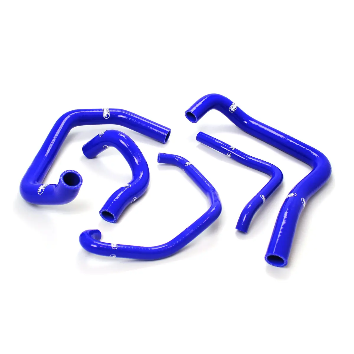 Kawasaki Zx 6R (C1 / C2) 2005 - 2006 Samco Sport Silicone Hose Kit  & Stainless Hose Clips Kaw-7 1