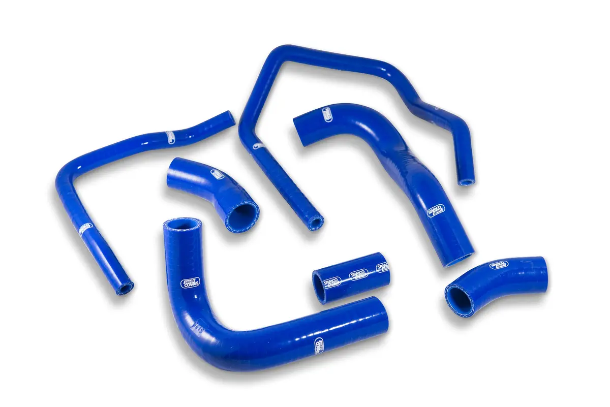 Kawasaki Zx 9R (C1 / C2 / E1 / E2 / F1 / F2) 1998 - 2003 Samco Sport Silicone Hose Kit  & Stainless Hose Clips Kaw-76 1