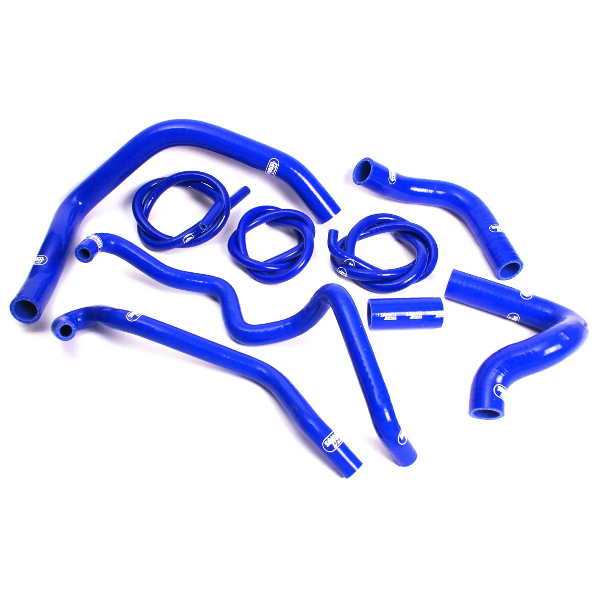 Kawasaki Zx 10R 2004 - 2005 Samco Sport Silicone Hose Kit  & Stainless Hose Clips Kaw-8 1