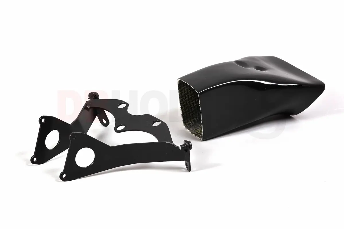 Kawasaki Zx-6R  2009-2012 Front Fairing Bracket & Air Duct By Db Holders 1