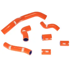 Ktm 990 Adventure / Adventure S 2005 - 2013 Samco Sport Silicone Hose Kit & Stainless Hose Clips Ktm-13 1