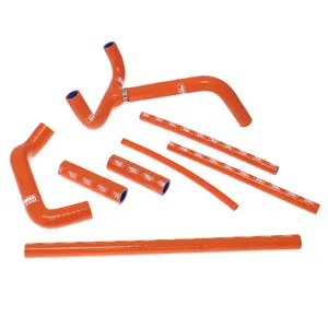 Ktm 640 Lc4 / Adventure 1998 - 2007 Samco Sport Silicone Hose Kit & Stainless Hose Clips Ktm-5 1