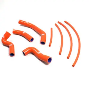 Ktm Rc 390 2014 - 2021 Samco Sport Silicone Hose Kit & Stainless Hose Clips Ktm-77 5