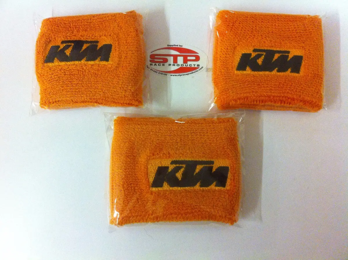 Ktm Rc8/R Motorcycle 1 X Clutch & 2 X Brake Reservoir Shrouds Socks Cover 1