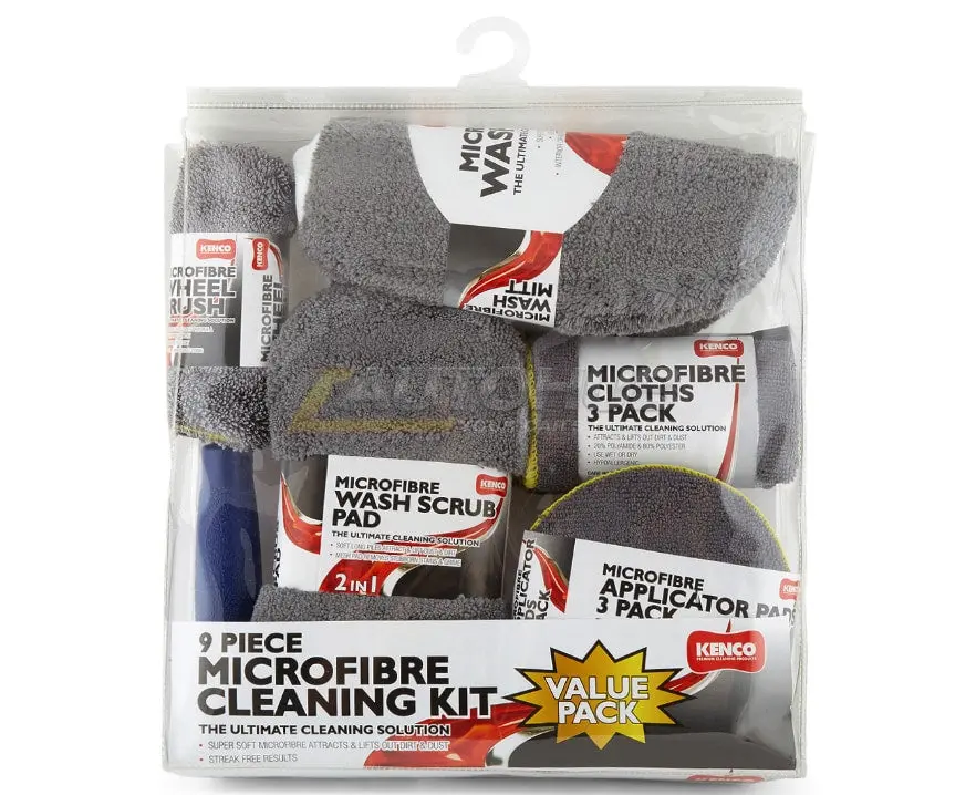 Kenco 9 Pcs Microfiber Cleaning Kit 1