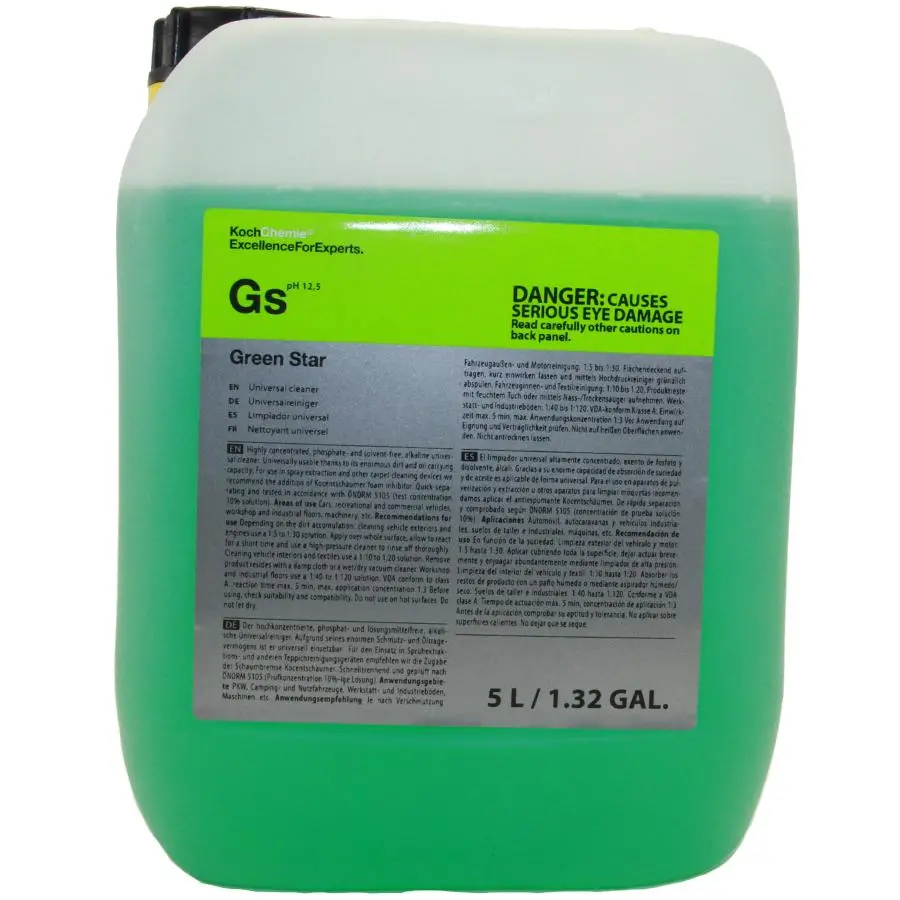 Koch Chemie Green Star (All Purpose Cleaner) 5 Ltr 1