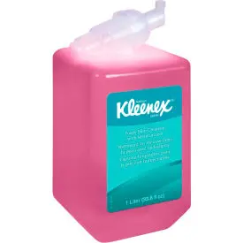 Kleenex Foam Skin Cleanser W/ Moisturizers Light Floral, 1000Ml Cassette 6/Case - Kim91552ct 1