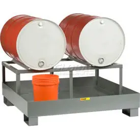 Little Giant® Spill Control Platform With Drum Rack Sst-5151-2D - 2 Drum Capacity 1