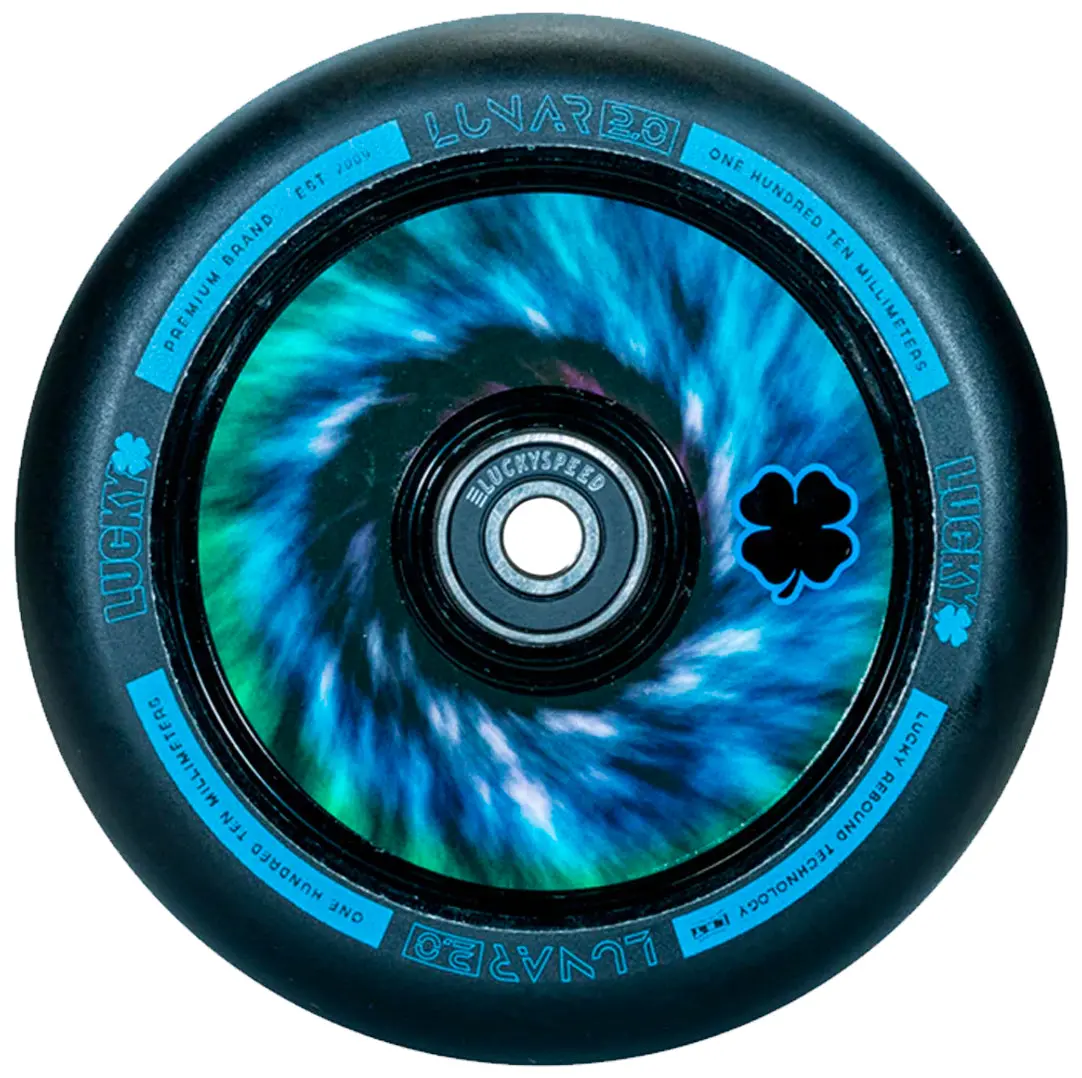 Lucky Lunar Tie Dye Hollow Core 110Mm Wheel 1
